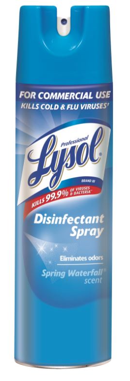 Professional LYSOL Disinfectant Spray  Spring Waterfall